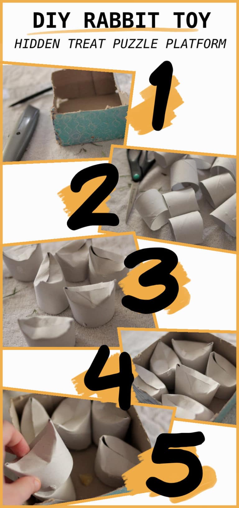 5 Easy DIY Rabbit Toys (step-by-step instructions and pictures)